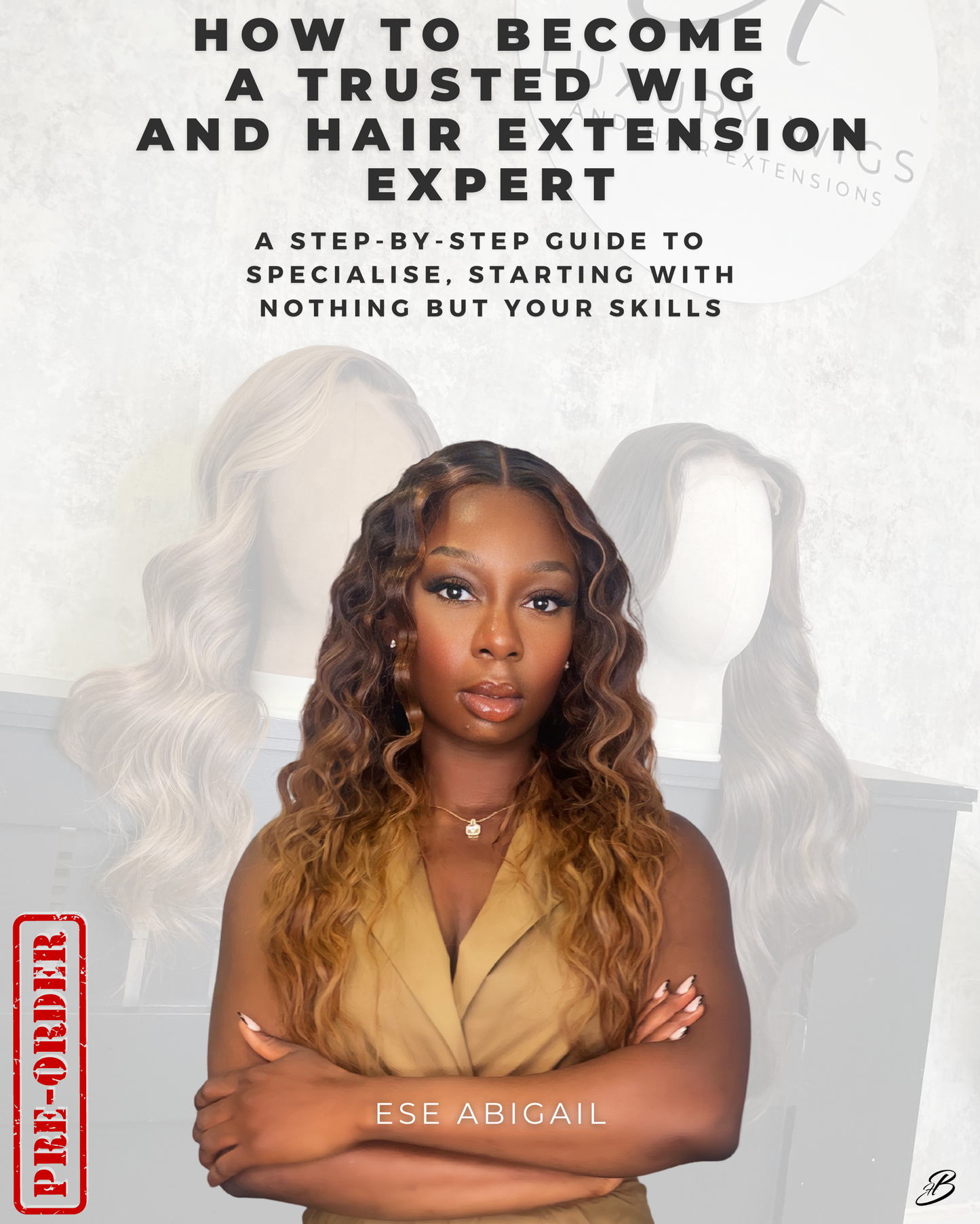 HOW TO BECOME A TRUSTED WIG AND HAIR EXTENSION EXPERT: A Step-by-step guide to specialise, starting with nothing but your skills - E BOOK