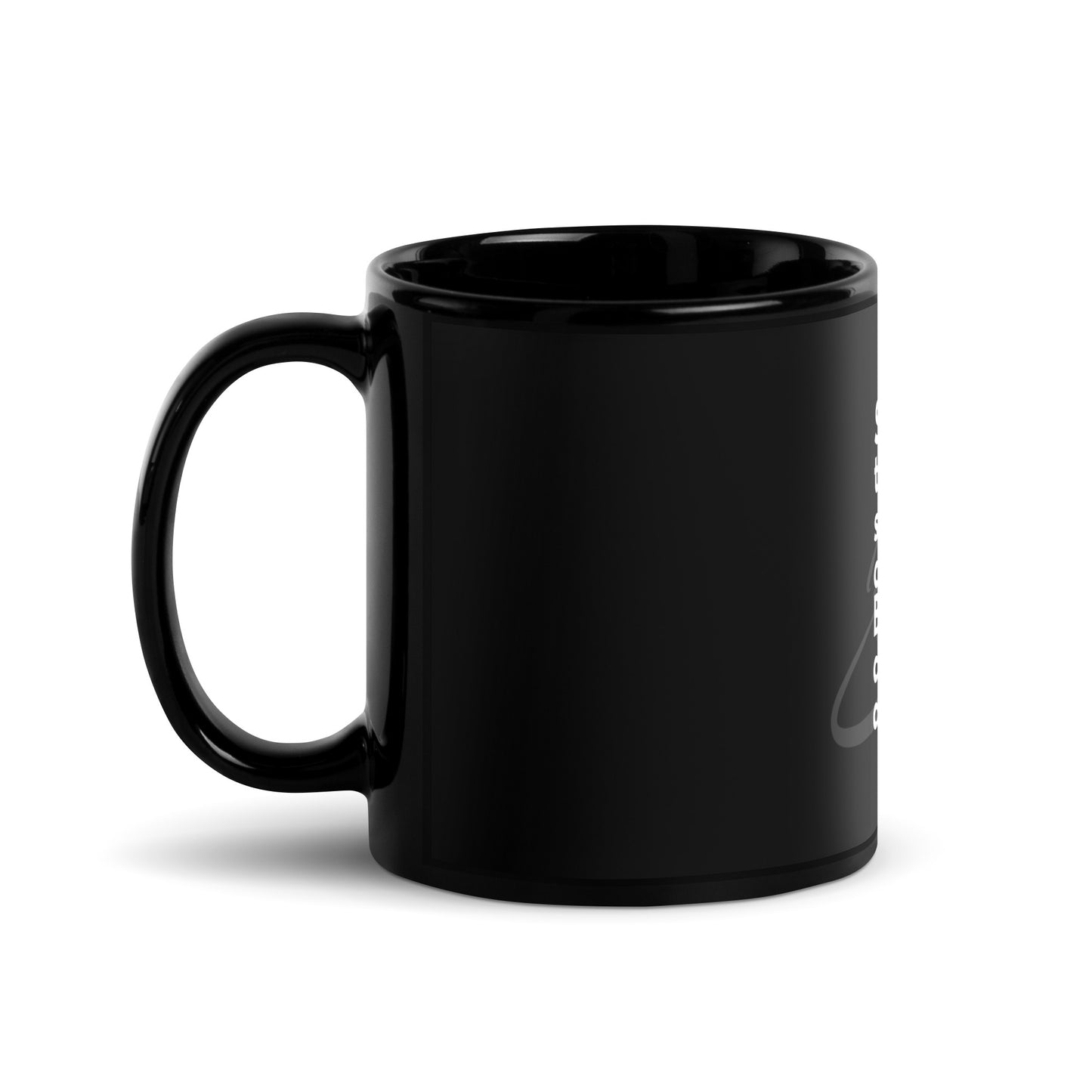 Black Glossy Mug - She Thought She Couldn't But She Did It Anyway