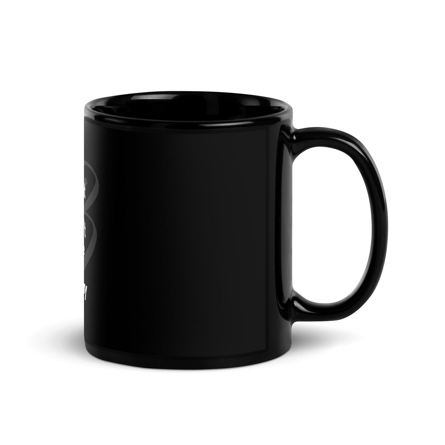 Black Glossy Mug - She Thought She Couldn't But She Did It Anyway