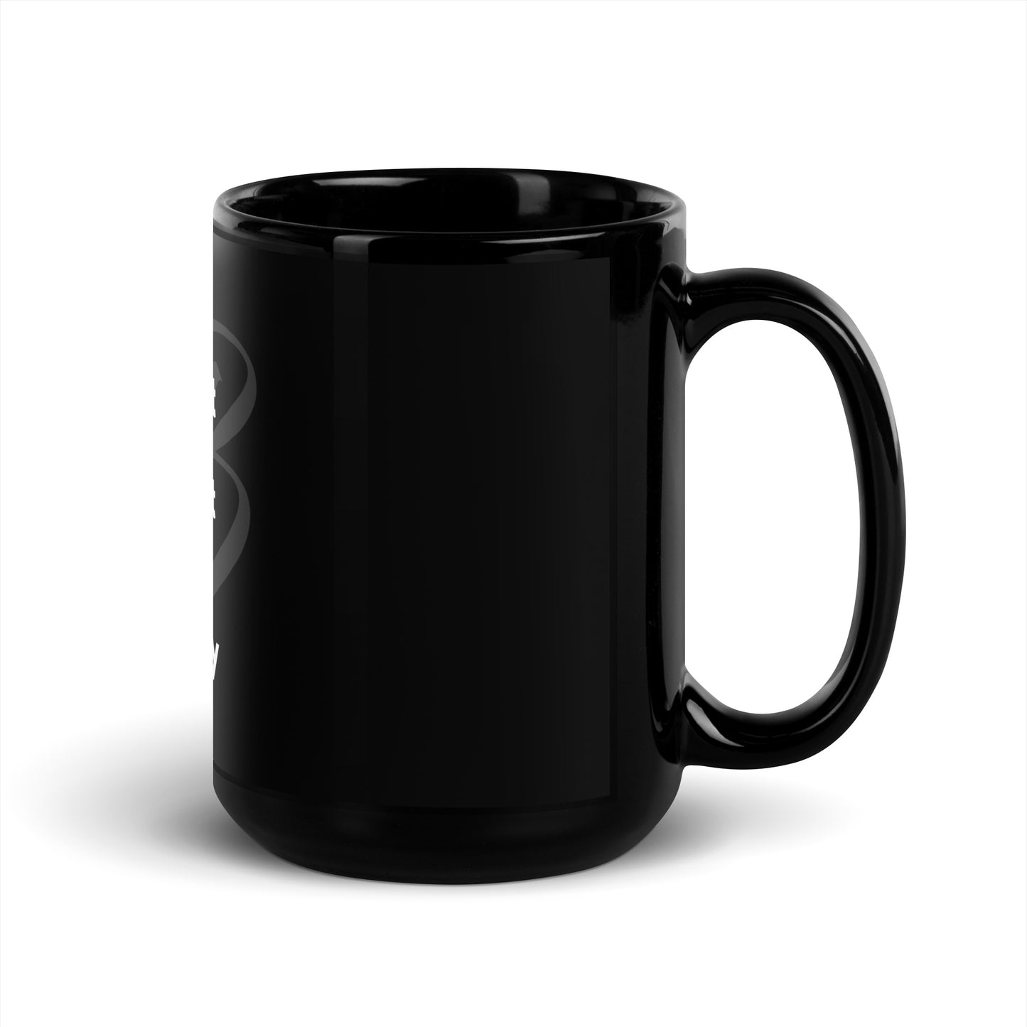 Black Glossy Mug - She Thought She Couldn't But She Did It Anyway